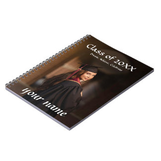 Graduation Photo Notebook – Custom Name