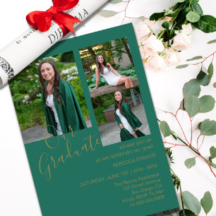 Graduation Photo Party Invitation