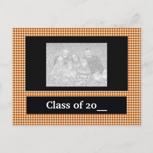 Graduation Photo Party Invitation Tempalte Postcard
