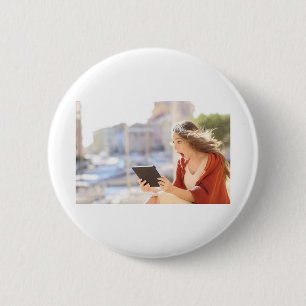 Graduation Photo Party Supplies, 6 Cm Round Badge