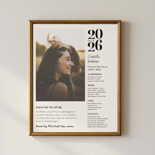 Graduation Photo Poster Class of 2026