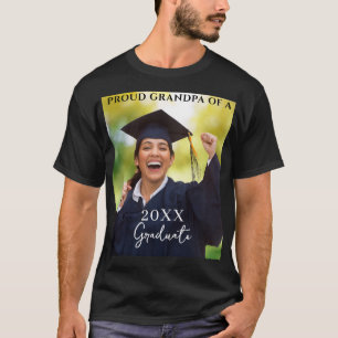 Graduation Photo Proud Grandpa T-Shirt