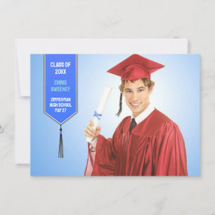 Graduation Photo Stole Announcement