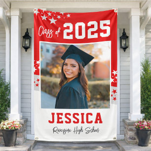 Graduation Photo Vinyl Banner Decoration