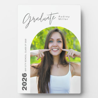 Graduation Plaque with Photo
