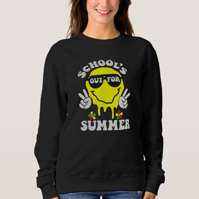 Graduation present Schools Out For Summer Students Sweatshirt (Front)