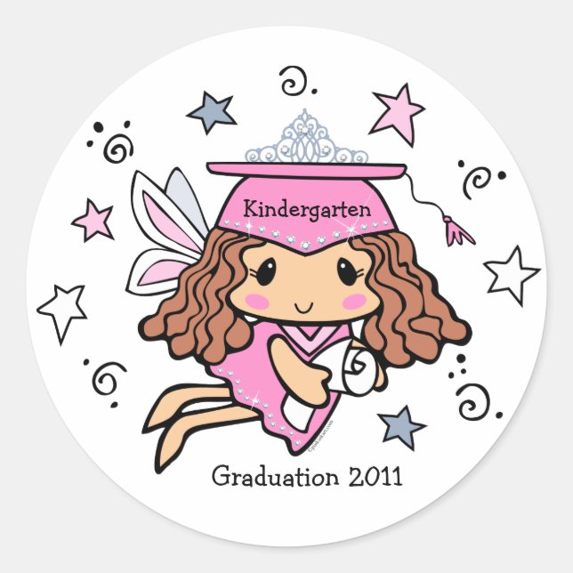 Graduation Princess Sticker (Front)