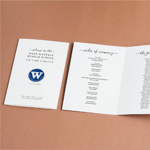 Graduation Program (1 column version) Flyer