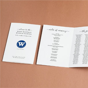 Graduation Program (3 column version) Flyer