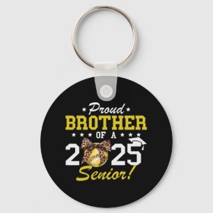 Graduation Proud Brother Of A 2025 Senior Softll P Key Ring