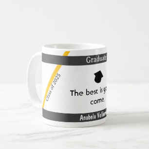 Graduation quote 5 coffee mug
