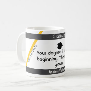 Graduation quote 6 coffee mug