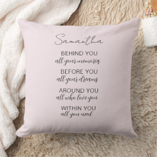 Graduation Quote Cushion