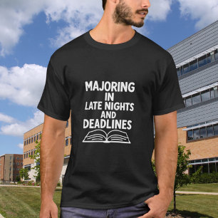 Graduation quote funny black T-Shirt