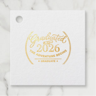 Graduation Quote Square Tag