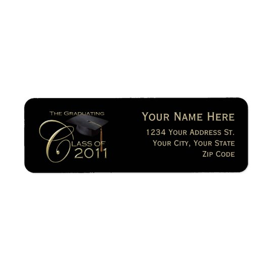 Graduation Return Address Labels