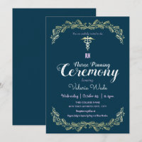 Graduation RN Nurse Pinning Ceremony Fancy Frame