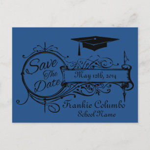 Graduation Save The Date Postcard