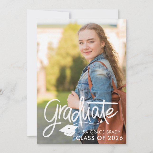 Graduation Script Announcement (Front)