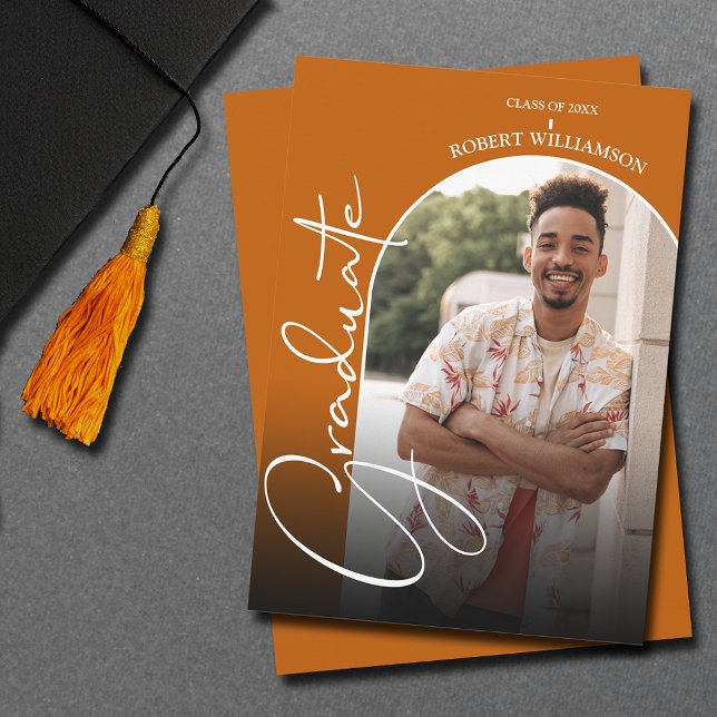 Graduation Script Photo  Invitation (Creator Uploaded)