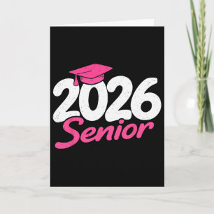 Graduation Senior 2026 High School College Grad St Card
