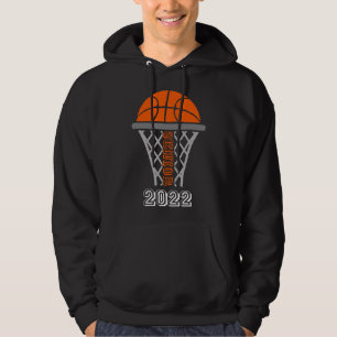 Graduation Senior Class 2022 Graduate Basketball P Hoodie