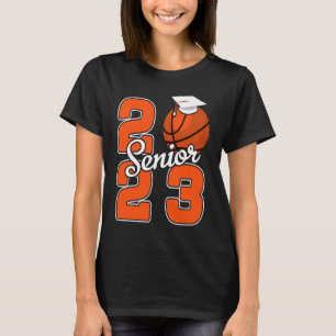 Graduation Senior Class 2023 Graduate Basketball T-Shirt