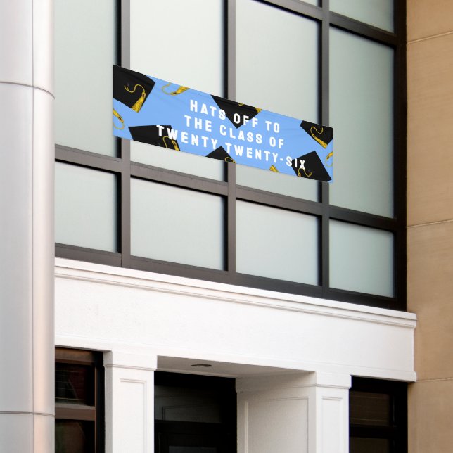 Graduation Senior Class 2025 Banner (Outside Building)