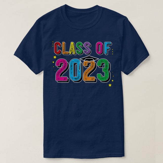 Graduation Senior Class Of 2023 T-Shirt (Design Front)