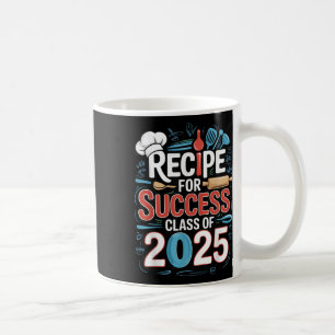 Graduation Senior Cooking Lover Recipe Success Cl  Coffee Mug