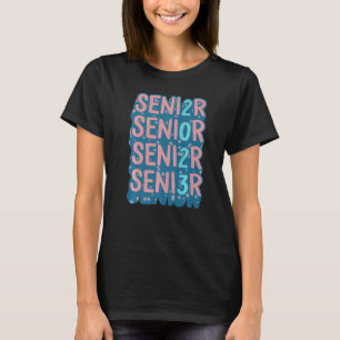 Graduation Senior End Of Class Of 2023 Retro Schoo T-Shirt