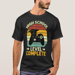 Graduation Senior Gamer High School Grad T-Shirt