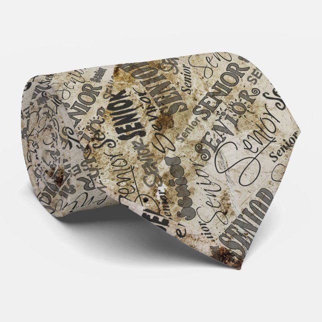 Graduation Seniors Tie (Rolled)