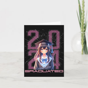 Graduation shirts 2024 anime lover high schoolGrad Card