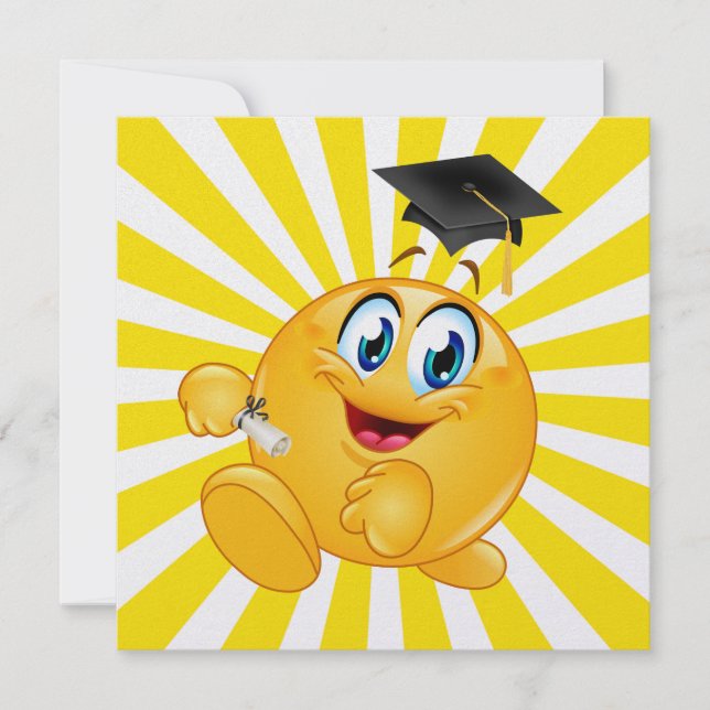Graduation SMILE Invitation - SRF (Front)