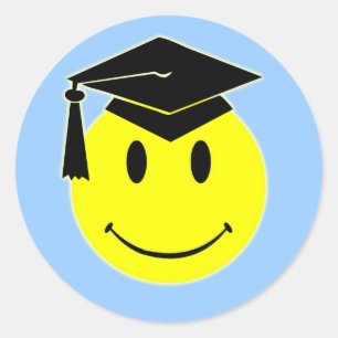 Graduation Smile Sticker