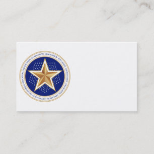 Graduation star calling card