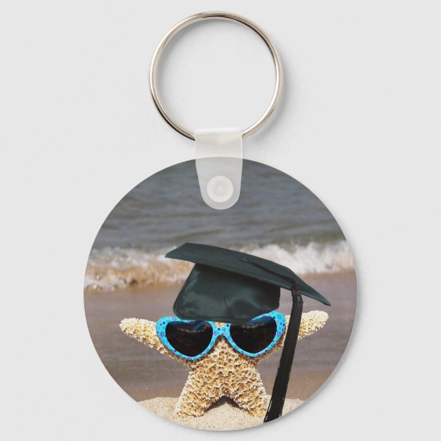 Graduation Star Key Ring (Front)
