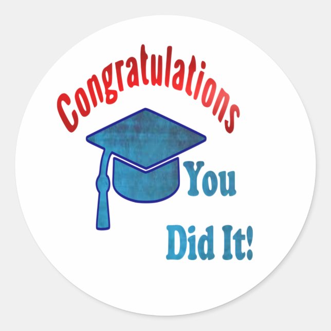 Graduation Sticker (Front)