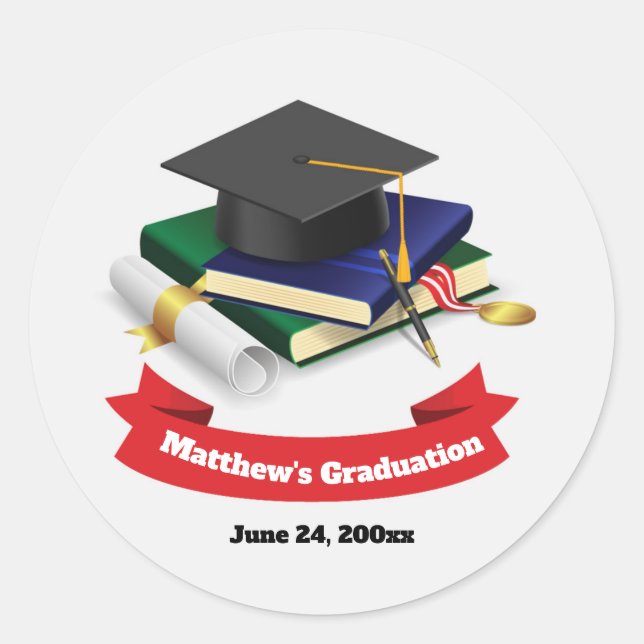 Graduation Sticker (Front)