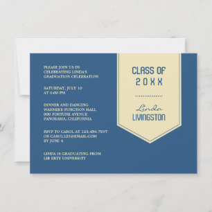 Graduation Stole Invitation