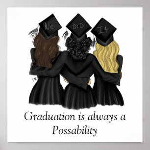 Graduation Student Poster for School Counsellors