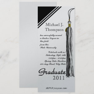 Graduation Tassel Invitation
