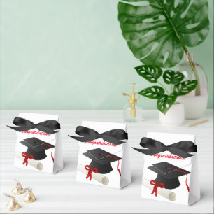 Graduation - Tent Favour Box