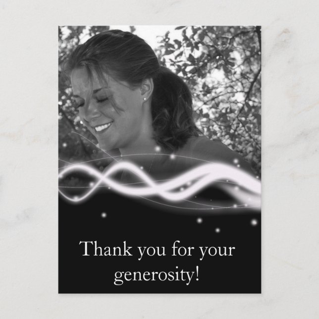 Graduation Thank You Card (Front)