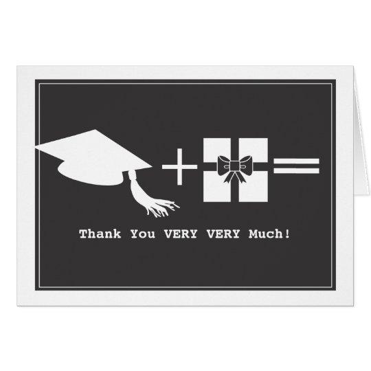Graduation Thank You Card
