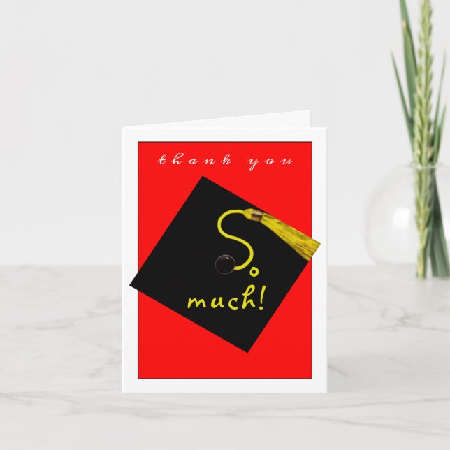 Graduation Thank You Card (Front)