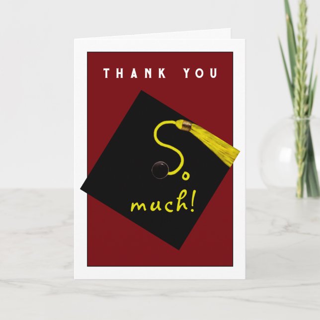 Graduation Thank You Card (Front)