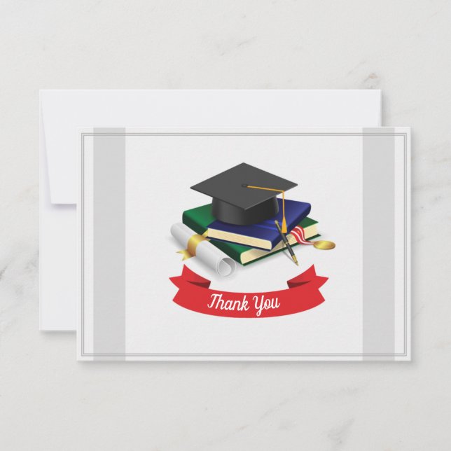 Graduation Thank You Card (Front)