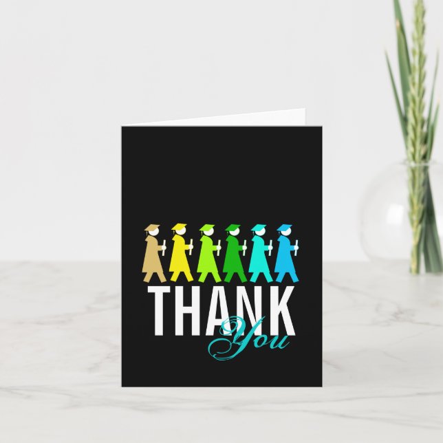 Graduation Thank You Card Processional 4 (Front)